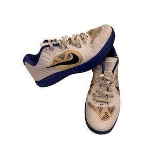 Nike Men's Lunar Hypergamer Low Blue Men's Basketball Shoes Sz 10.5 511368-104